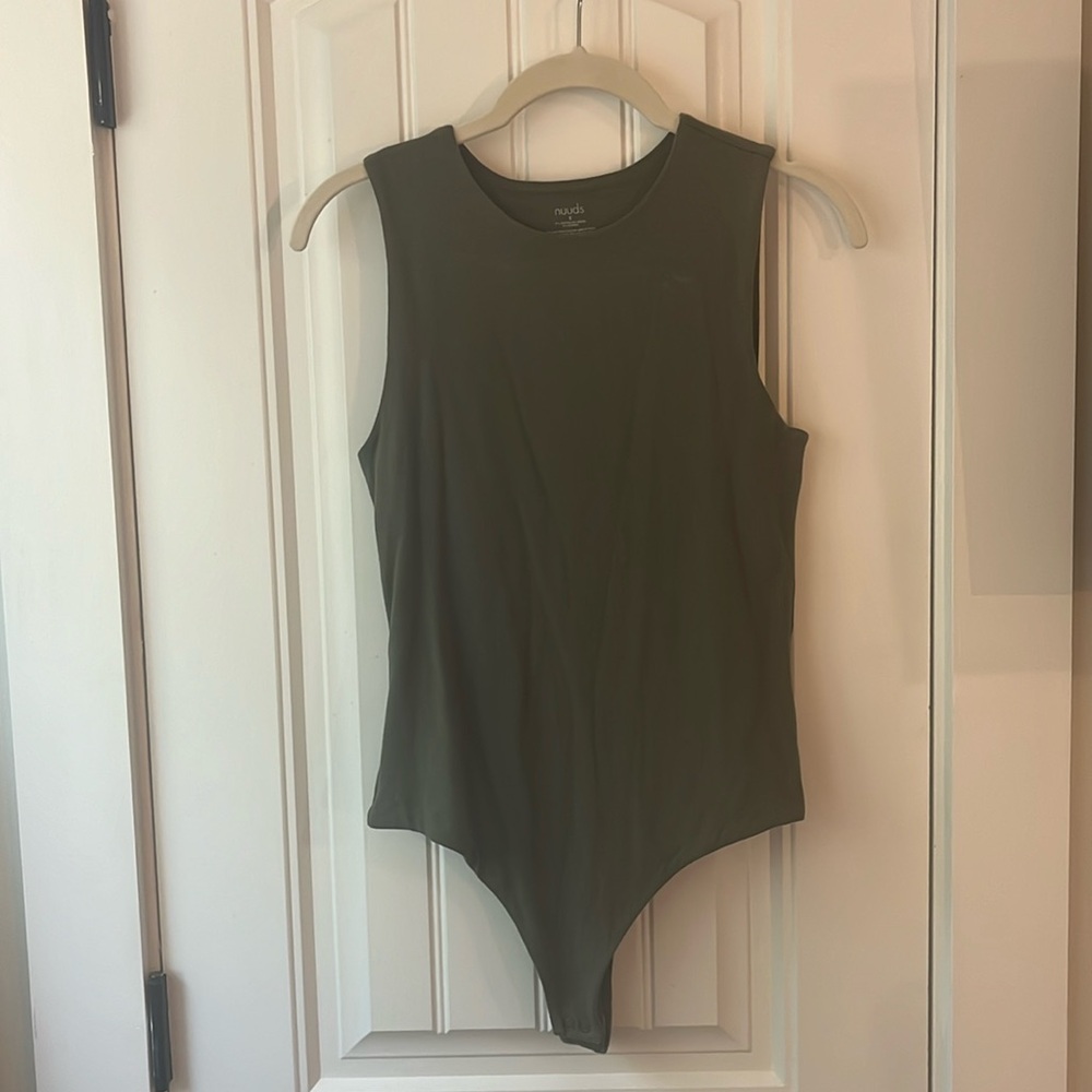 Nuuds Classic Crew Tank Bodysuit